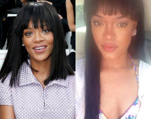 Rihannas Lookalike Andele Lara