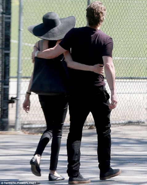 Angelina Jolie & Brad Pitt Share a Kiss at Shiloh & Zaharas Soccer Game