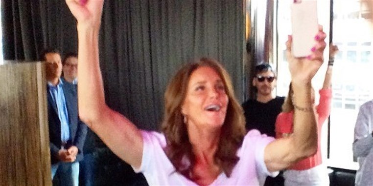 Caitlyn Jenner Attends Gay Pride Parade Party in NYC