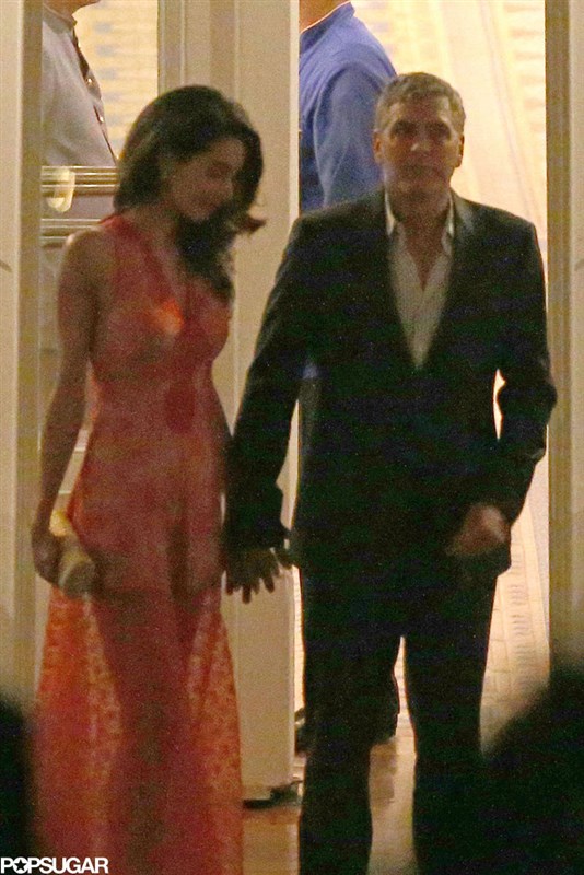 George and Amal Clooney show Supersexy PDA in Italy
