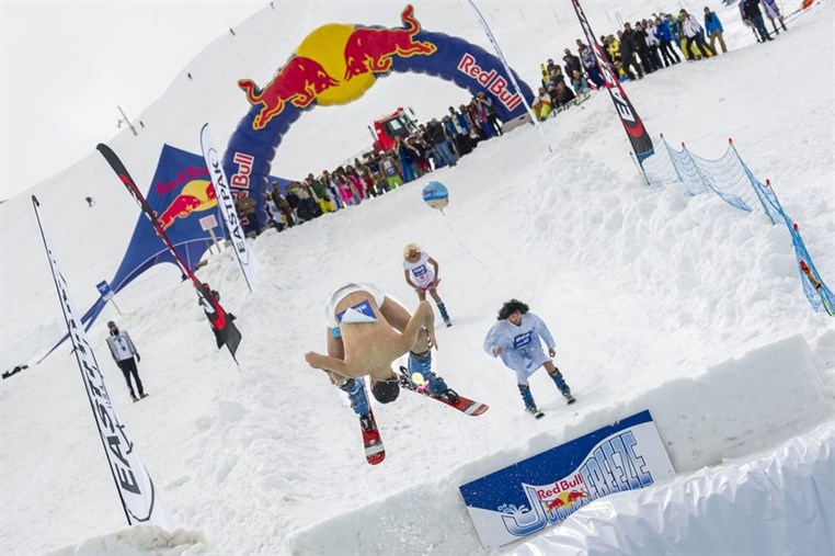 For the second time, Red Bull Jump & Freeze hits the slopes of Mzaar!