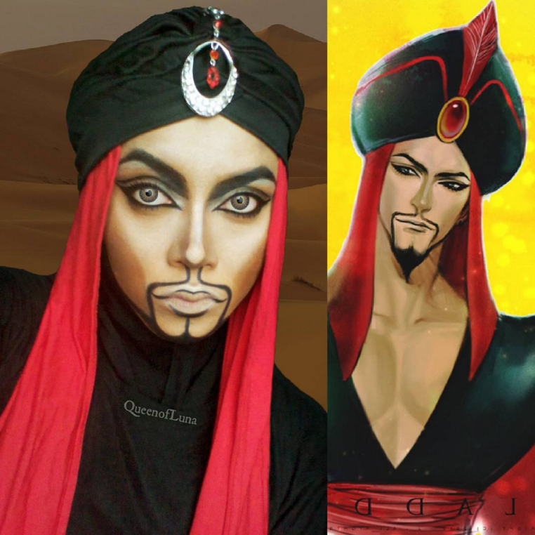 Artist uses her hijab and her amazing makeup skills to transform into Disney princesses