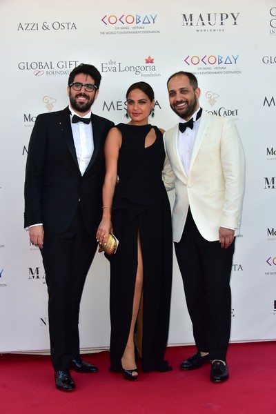 Azzi & Osta Dress Eva Longoria at Global Gift Gala in Cannes!