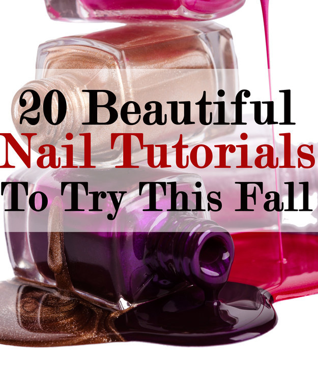20 Beautiful Nail Tutorials You Need To Try This Fall