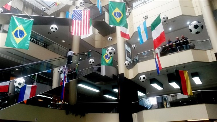 Dunes Center in Verdun hosts the 2014 FIFA World Cup games