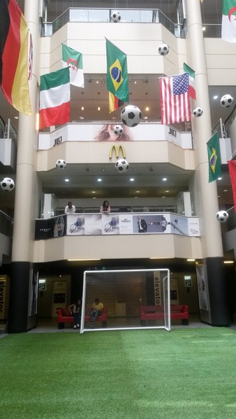 Dunes Center in Verdun hosts the 2014 FIFA World Cup games