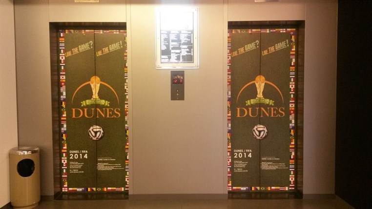 Dunes Center in Verdun hosts the 2014 FIFA World Cup games