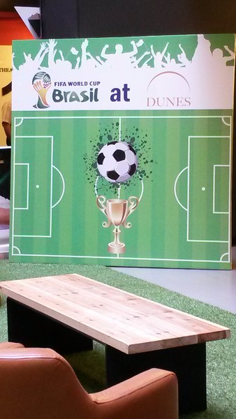 Dunes Center in Verdun hosts the 2014 FIFA World Cup games