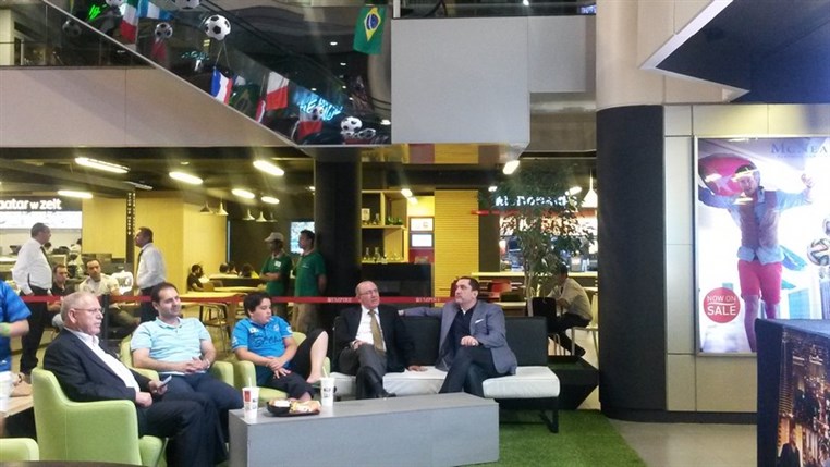Dunes Center in Verdun hosts the 2014 FIFA World Cup games