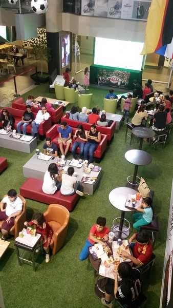 Dunes Center in Verdun hosts the 2014 FIFA World Cup games
