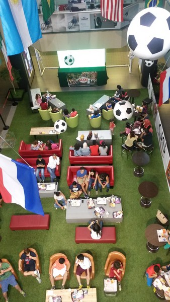 Dunes Center in Verdun hosts the 2014 FIFA World Cup games