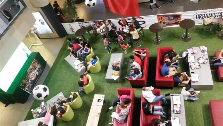 Dunes Center in Verdun hosts the 2014 FIFA World Cup games