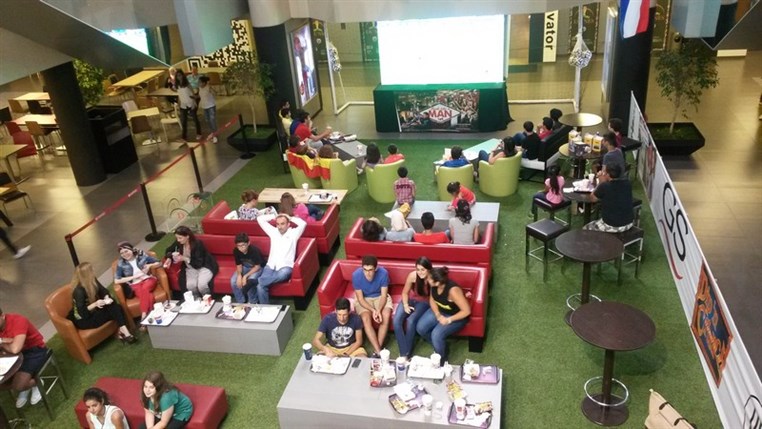Dunes Center in Verdun hosts the 2014 FIFA World Cup games