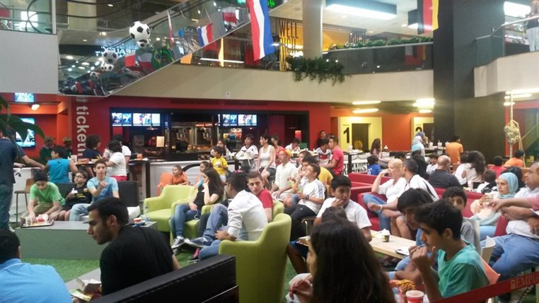 Dunes Center in Verdun hosts the 2014 FIFA World Cup games