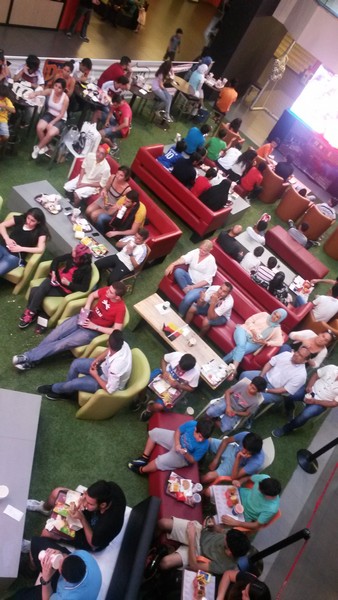 Dunes Center in Verdun hosts the 2014 FIFA World Cup games