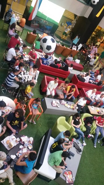 Dunes Center in Verdun hosts the 2014 FIFA World Cup games