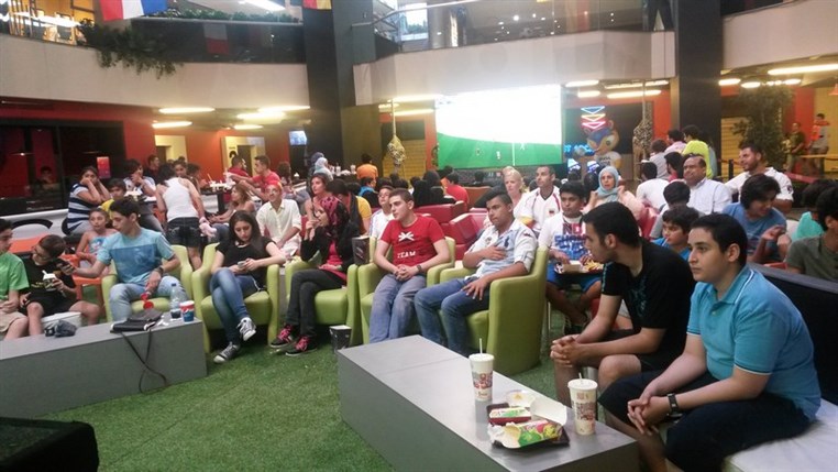 Dunes Center in Verdun hosts the 2014 FIFA World Cup games