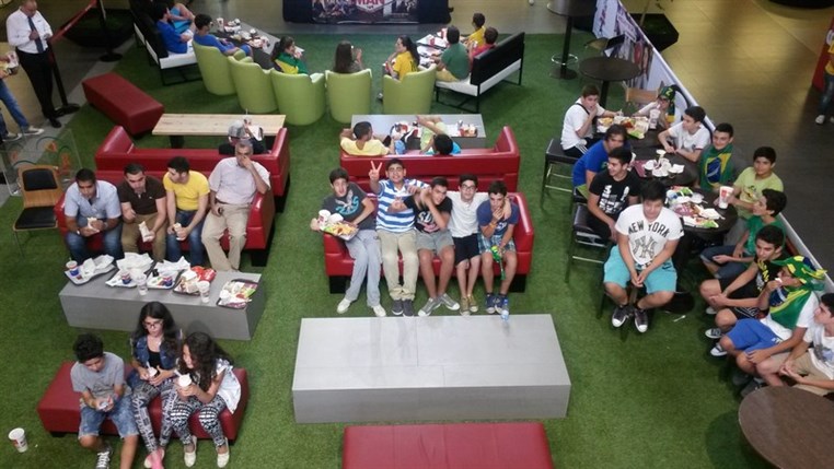 Dunes Center in Verdun hosts the 2014 FIFA World Cup games