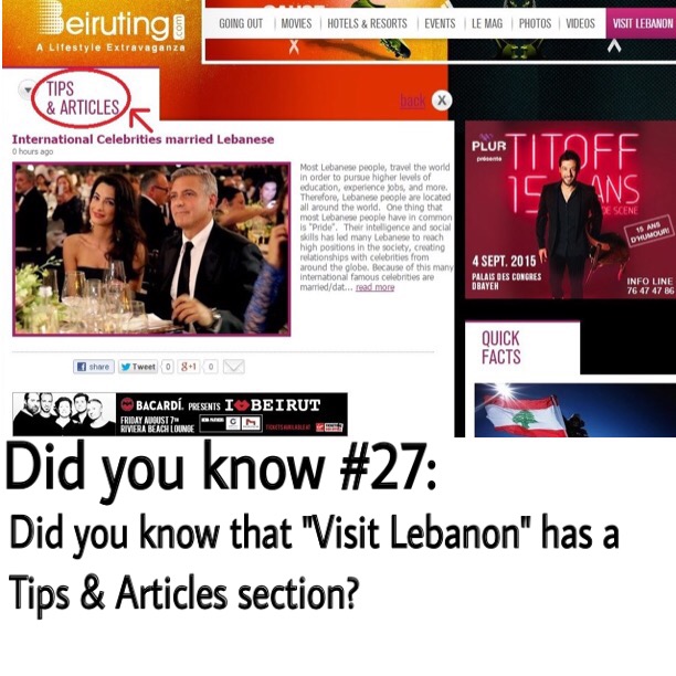 Things You Didn't Know about Beiruting.com