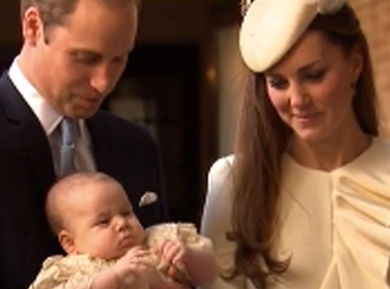 Prince Georges Christening 