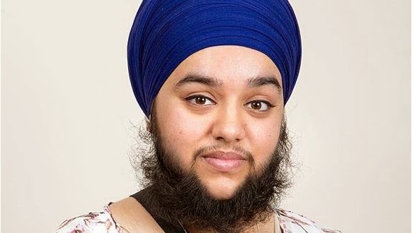 23 Year Old Woman Grows Beard