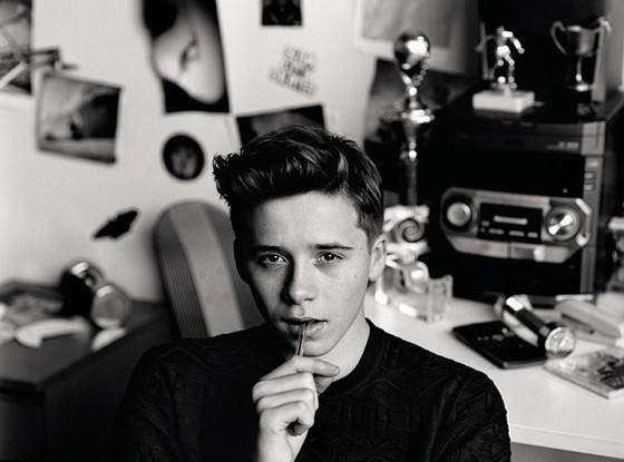 Brooklyn Beckham Makes Modeling Debut 