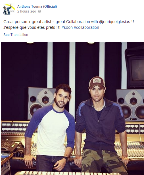 Anthony Touma in Collaboration with Enrique Iglesias