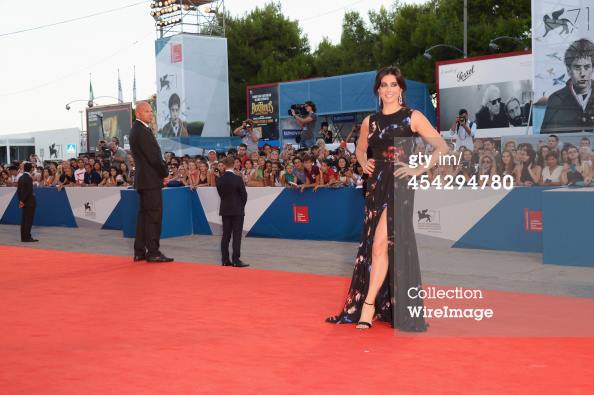 Nadine Labaki walking the red carpet