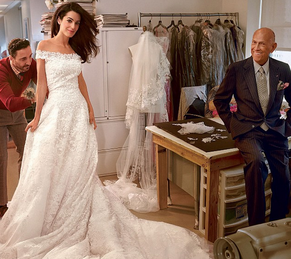 Amal Alamuddins Wedding Dress Goes Onsale
