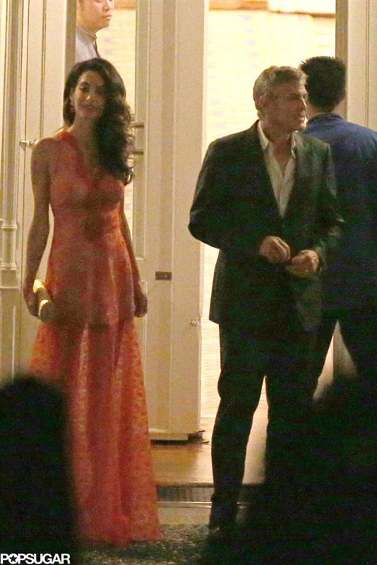 George and Amal Clooney show Supersexy PDA in Italy