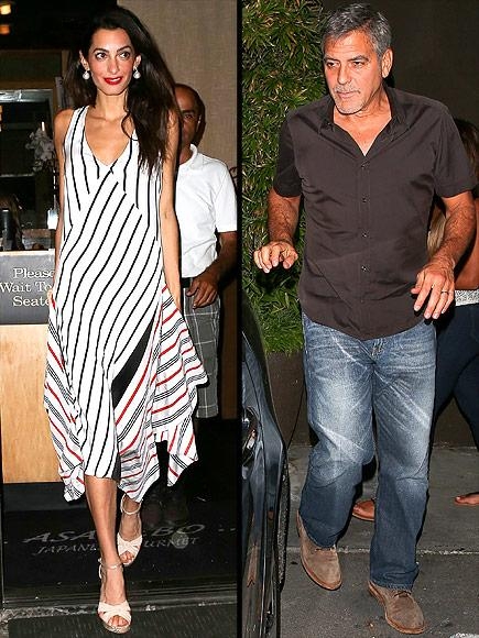 George and Amal Clooney Celebrate Their First Wedding Anniversary !!