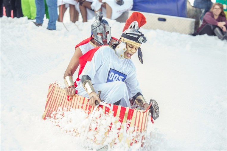 For the second time, Red Bull Jump & Freeze hits the slopes of Mzaar!