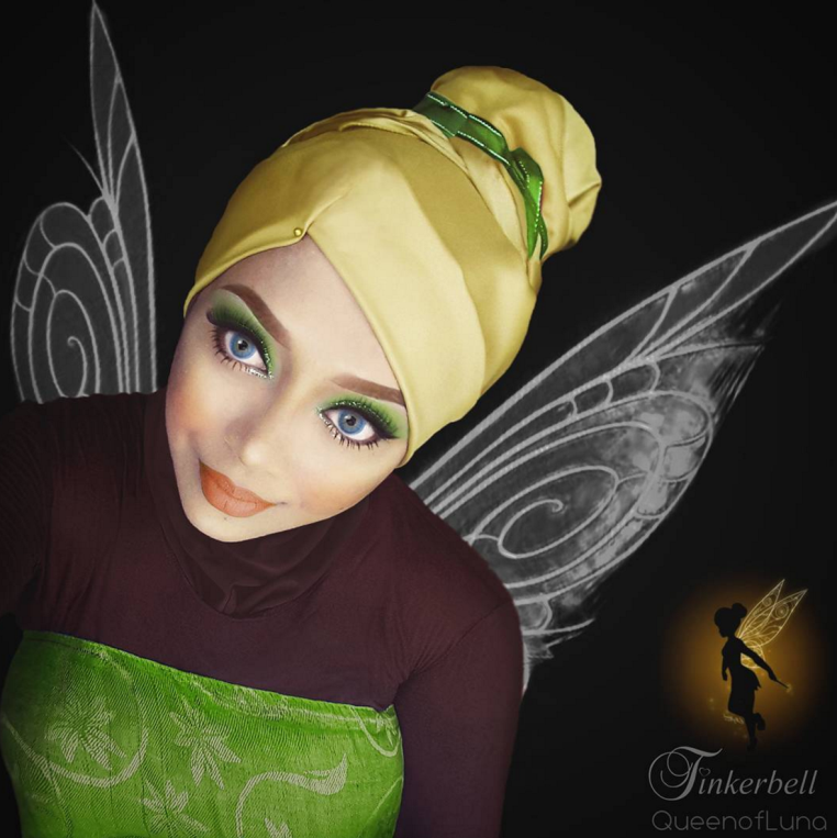 Artist uses her hijab and her amazing makeup skills to transform into Disney princesses