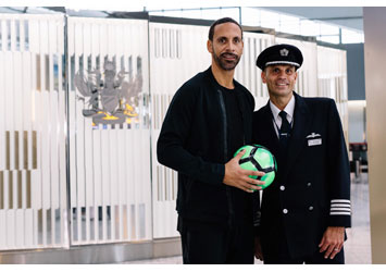 Football Legend Rio Ferdinand Is A Dubai Knockout