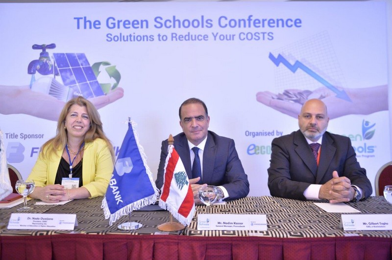 e-EcoSolutions and Fransabank organize the Green Schools Conference under the theme: 'Solutions to Reduce your Costs'