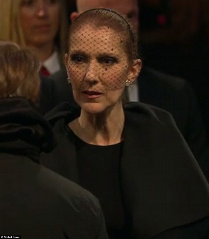 Celine Dion mourns husband René Angélil at open casket visitation