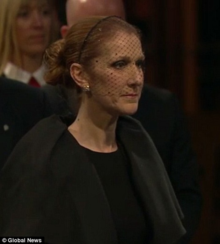 Celine Dion mourns husband René Angélil at open casket visitation