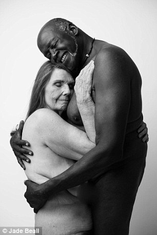 Nude Portrait of Interracial Septuagenarian Couple Celebrating Two Decades of Love Goes Viral