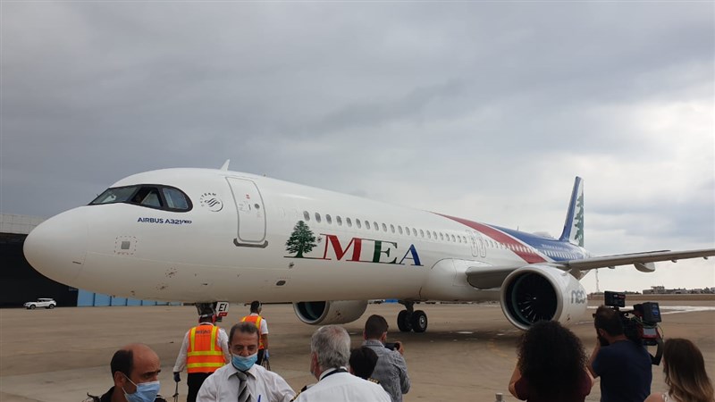 MEA receives the first Airbus from family A 321 Neo