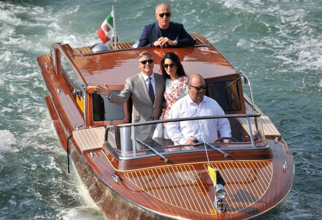 George Clooney and Amal Alamuddin marry in Venice