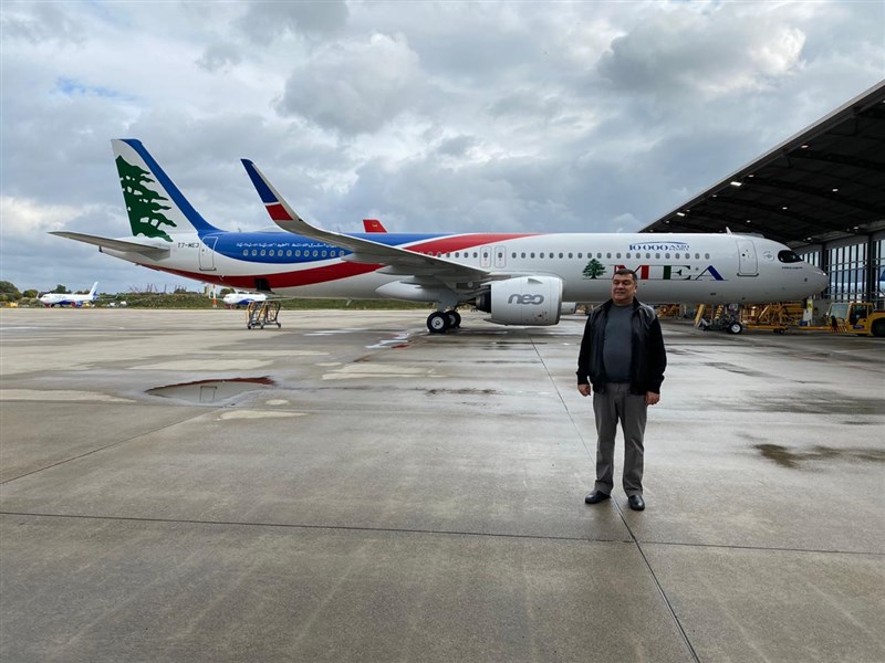 Middle East Airlines will receive its third Airbus 321neo aircraft