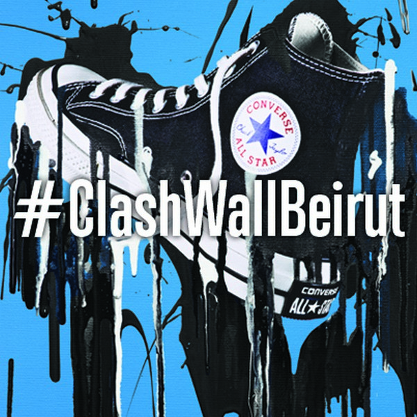 Converse ClashWallBeirut Tweet