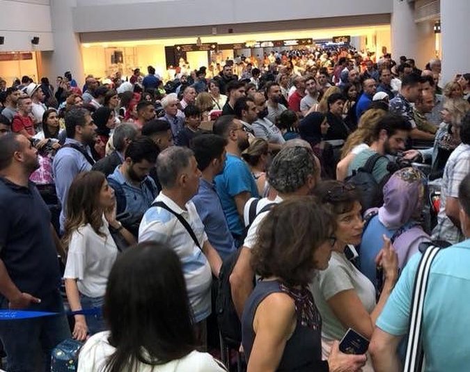 MEA delays flights due to Check-in System