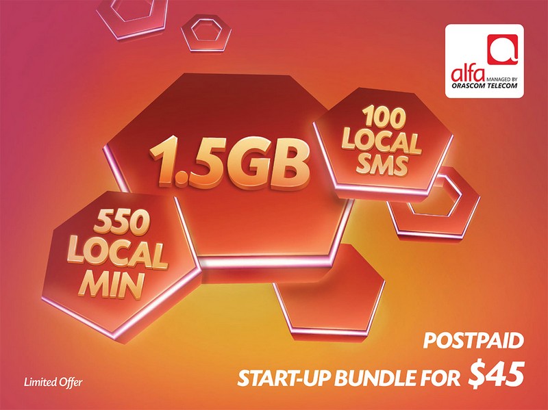 Alfa Launches Two Postpaid Bundles with Discounts of up to 53 Percent