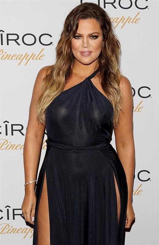 Khloe Kardashians dress at French Montanas 30th is ultra revealing