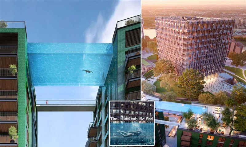 In Pictures: World's First 'Sky Pool' Opening In London Next Spring