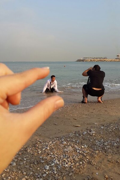 The making of the Clip Astaslimou by Edwin Lattouf