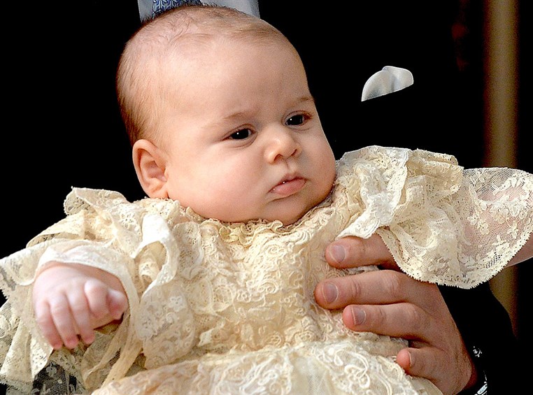 Prince Georges Christening 