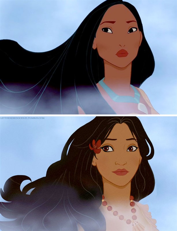 An Artist Reimagined Disney Princesses With Different Races and the Results Will Blow Your Mind