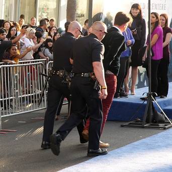 Brad Pitt attacked at Maleficent premiere